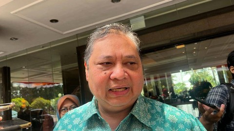 Menko Perekonomian Airlangga Hartarto saat peluncuran Digital Innovation and Sustainable Economy Centre di Shangri La Jakarta, Kamis (24/8/2023). Foto: Fariza Rizky Ananda/kumparan