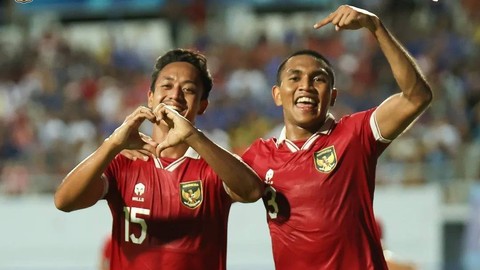 Indonesia vs Thailand di Piala AFF U-23. Foto: Instagram/@timnas.indonesia