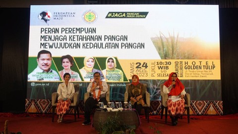 Dialog Jaga Pangan yang bertema Peran Perempuan Menjaga Ketahanan Pangan Wujudkan Kedaulatan Pangan di Pontianak. Foto: Dok. Istimewa