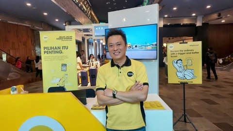 General Manager, Indonesia Scoot, Johanes Ong. Foto: Gitario Vista Inasis/kumparan
