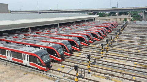 LRT Jabodetabek. Foto: KAI