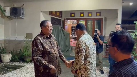 Bacapres Anies Baswedan bertemu Ketua Majelis Tinggi Demokrat Susilo Bambang Yudhoyono (SBY) di Cikeas, Jawa Barat, Jumat (25/8/2023). Foto: Dok. Istimewa