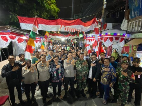 Kapolres Jakarta Barat, Kombes Pol M. Syahduddi, menghadiri acara rembug warga Kelurahan Angke, Tambora. Foto: Dok. Istimewa