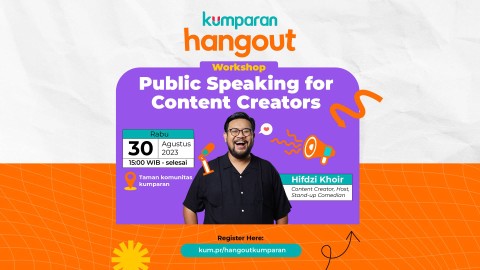 Poster Hangout kumparan. Foto: kumparan