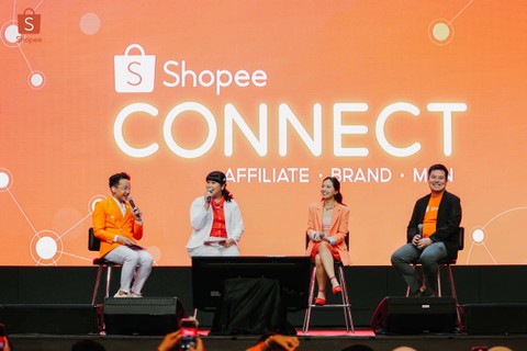 Hadirkan Ajang Perkuat Sinergi, Shopee Connect Jadi Ruang Temu dan Peluang Kolaborasi Bagi Para Konten Kreator, Mitra Brand dan Penjual. Dok. Istimewa. 