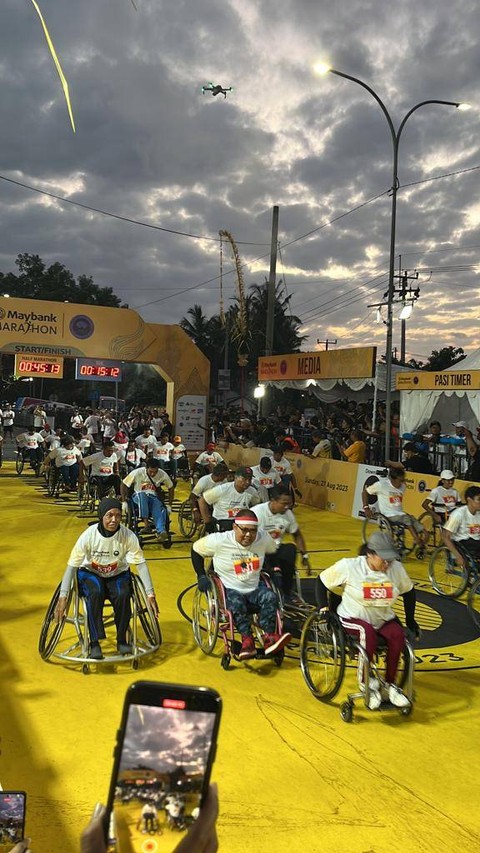Pelaksanaan Maybank Marathon 2023 di Bali Safari and Marine Park, Gianyar, pada 27 Agustus 2023 Foto: Katondio Bayumitra Wedya/kumparan