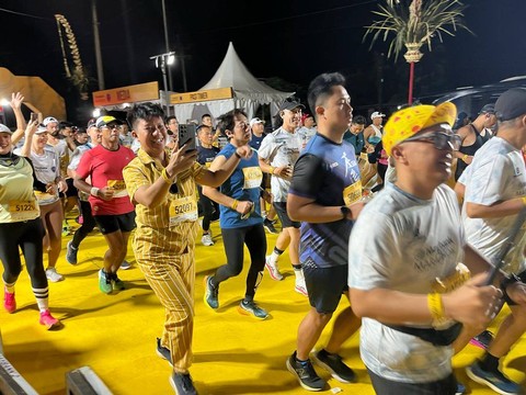 Pelaksanaan Maybank Marathon 2023 di Bali Safari and Marine Park, Gianyar, pada 27 Agustus 2023 Foto: Katondio Bayumitra Wedya/kumparan
