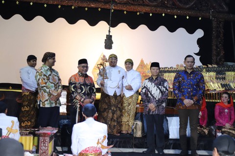 Pementasan wayang di DPP PKS. Foto: Fitra Andrianto/kumparan