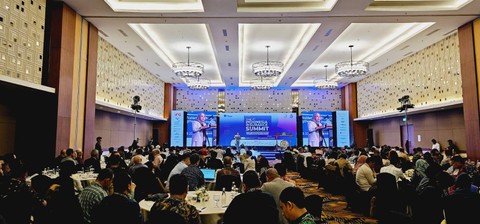 PERADI-SAI menyelenggarakan rangkaian kegiatan Rakernas 2023, bertema 'Transformasi Digital Organisasi Advokat yang Inklusif dan Berkelanjutan' di Hotel Claro, Makassar.  Foto: Dok. Istimewa