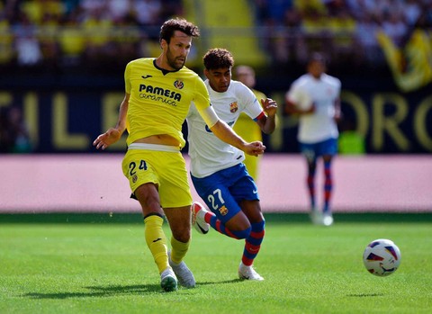 Villarreal vs Barcelona. Foto: Pablo Morano/REUTERS
