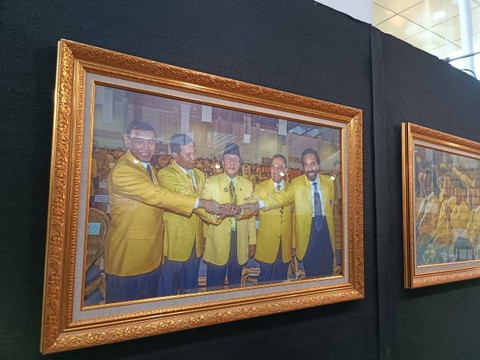 Koleksi foto di Kantor DPP Partai Golkar, Jakarta, Kamis (31/8). Foto: Zamachsyari/kumparan