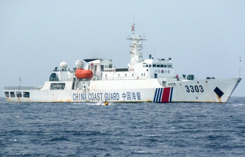 Ilustrasi laut China Selatan. Foto: STR/AFP