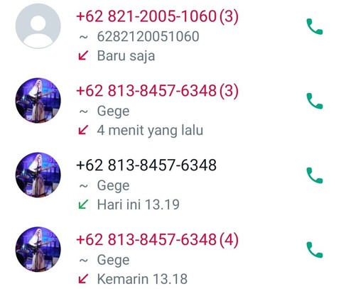 Ini nomor si pinjol yang meneror