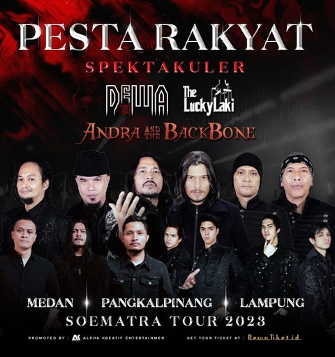 Pesta Rakyat Dewa 19. Foto: Istimewa