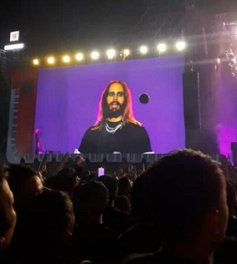 30 Seconds to Mars di Soundrenaline. Foto: Alexander Vito/kumparan