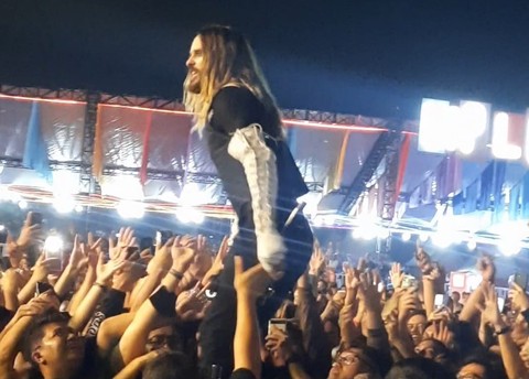 30 Seconds to Mars di Soundrenaline. Foto: Alexander Vito/kumparan