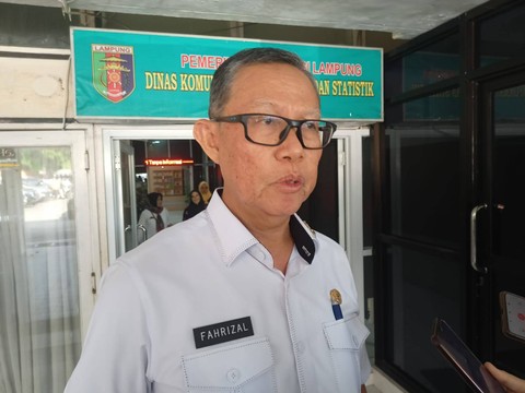 Sekretaris Daerah Provinsi Lampung Fahrizal Darminto. | Foto : Galih Prihantoro/ Lampung Geh