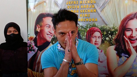 Artis Jefri Nichol Saat Ditemui di Kawasan Kemang, Jakarta Selatan. Foto: Aprilandika Pratama/kumparan