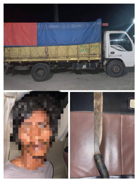 Gembong kasus pencurian hewan ternak berhasil ditangkap. | Foto: Dok Polres Lampung Timur