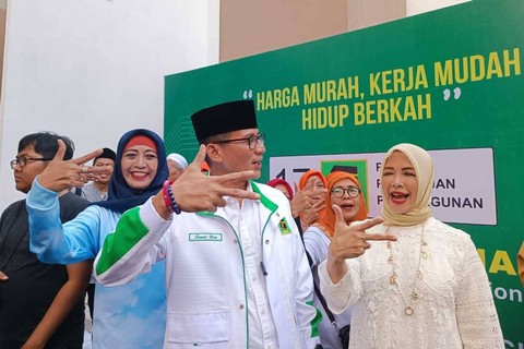 Ketua Bappilu PPP Sandiaga Uno di kantor Bappilu PPP, Kebayoran Baru, Jakarta Selatan, Minggu (10/9). Foto: Hedi/kumparan