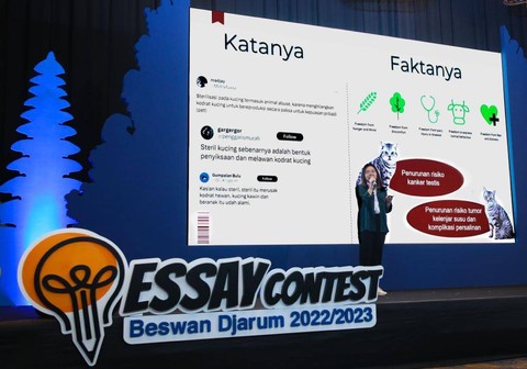 Febrina Valencia (21), mahasiswa jurusan Teknik Pangan ITB jadi juara pertama Essay Contest Beswan Djarum 2022/2023. Foto: Djarum Foundation