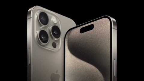 iPhone 15 Pro dan iPhone 15 Pro Max. Foto: Apple