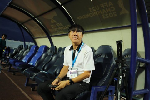 Pelatih Timnas Indonesia Senior dan U-23, Shin Tae-yong. Foto: PSSI