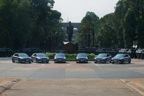 Mobil listrik Hyundai IONIQ 5 Paspampres. Foto: dok. Hyundai Motors Indonesia