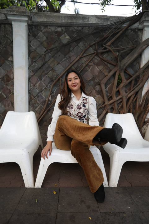 Petualangan Sherina 2, Sherina Munaf saat berkunjung ke kantor kumparan pada Rabu (14/9/2023). Foto: Fitra Andrianto/kumparan