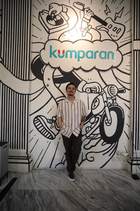 Petualangan Sherina 2, Derby Romero saat berkunjung ke kantor kumparan pada Rabu (14/9/2023). Foto: Fitra Andrianto/kumparan