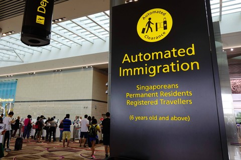 Imigrasi Singapura. Foto: Shutterstock