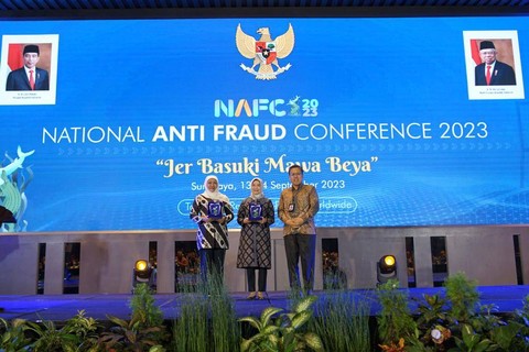 Profesional pengusut kecurangan menggelar National Anti-Fraud Conference 2023 di Surabaya, Jawa Timur. Foto: Istimewa