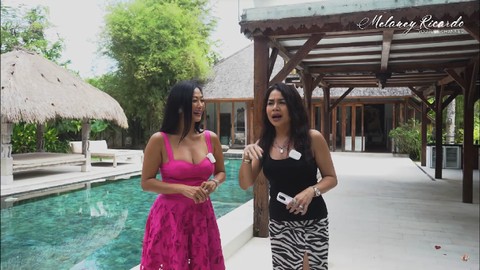 Rumah Indah Kalalo di Bali. Foto: Youtube Melaney Ricardo