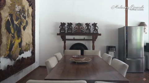Rumah Indah Kalalo di Bali. Foto: Youtube Melaney Ricardo