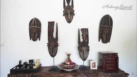 Rumah Indah Kalalo di Bali. Foto: Youtube Melaney Ricardo