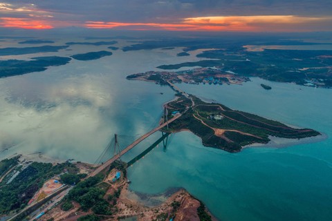Ilustrasi Pulau Rempang. Foto: pradeep_kmpk14/Shutterstock