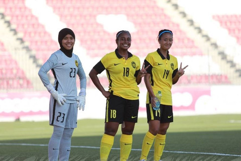 Timnas Wanita Malaysia. Foto: FAM