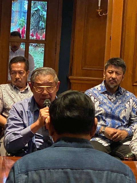 Susana pertemuan SBY-Prabowo di Padepokan Garuda Yaksa. Foto: Dok. Istimewa