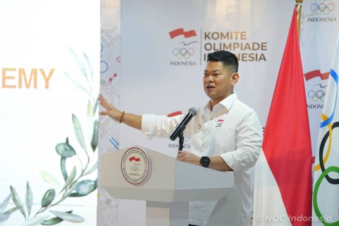 NOC Indonesia luncurkan akademi Olimpiade Indonesia. Foto: NOC Indonesia