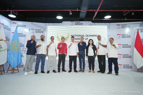 NOC Indonesia luncurkan akademi Olimpiade Indonesia. Foto: NOC Indonesia