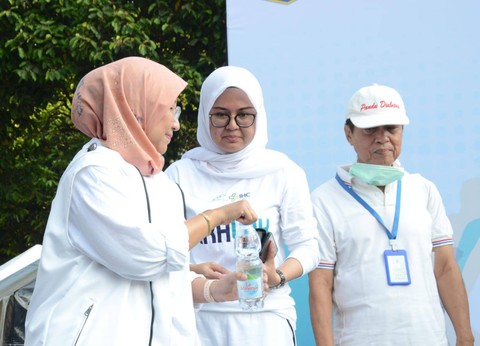  Le Minerale mendukung kampanye yang diadakan Dinas Kesehatan Provinsi DKI Jakarta sebagai bagian dari rangkaian program Gerakan Kenali Jantung, Sayangi Hidupmu. Foto: Le Minerale