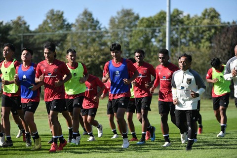 Timnas Indonesia U-17 sudah mulai berlatih di Jerman untuk persiapan Piala Dunia U-17 2023. Foto: Dok. PSSI