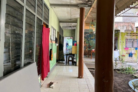 Panti Asuhan Yayasan Tunas Kasih Olayama Raya di Kota Medan. Foto: Tri Vosa/kumparan
