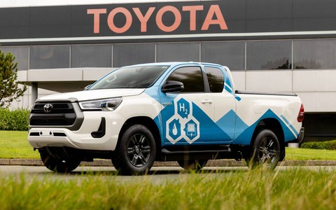 Prototipe Toyota Hilux Hidrogen. Foto: dok. Toyota