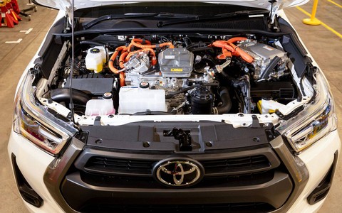 Prototipe Toyota Hilux Hidrogen. Foto: dok. Toyota