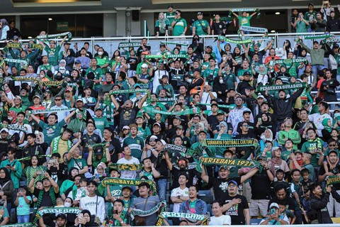 Suporter Persebaya Surabaya, Bonek. Foto: Persebaya