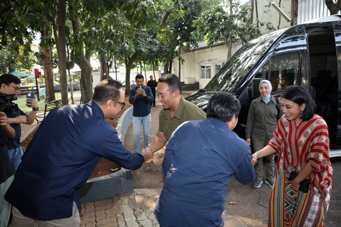Wakil Ketua TPN Ganjar Pranowo, Andika Perkasa, di kantor kumparan, Jumat (22/9/2023). Foto: Aditia Noviansyah/kumparan