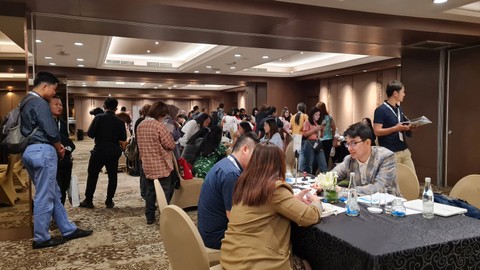 KTO menyelenggarakan Korea MICE Roadshow di Hotel Ayana Midplaza, Jakarta, Kamis (21/9). Foto: Andari Novianti/kumparan