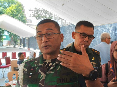 Danpomdam Jaya Kolonel CPM Irsyad Hamdie Bey Anwar usai rekonstruksi tertutup di Pomdam Jaya, Selasa (26/9/2023). Foto: Thomas Bosco/kumparan