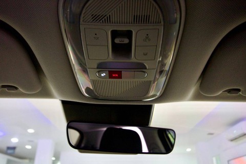 Tombol Bluelink dan SOS Hyundai IONIQ 5. Foto: dok. Hyundai